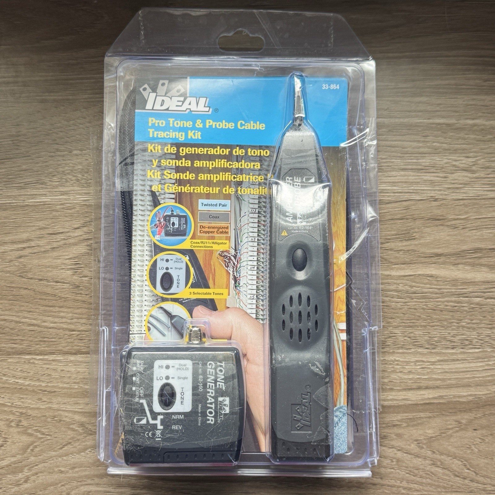 IDEAL 33-864 TONE GENERATOR & AMPLIFIER PROBE KIT