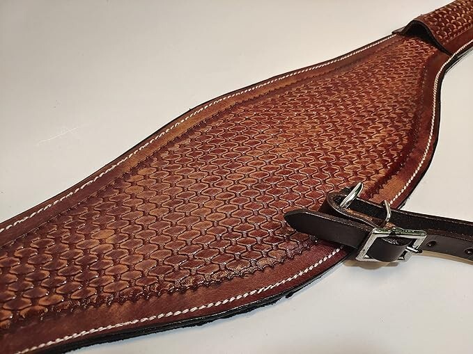 Back Cinch Strap Western Horse Saddle Bucking Strap Rear Girth Flank Cinch
