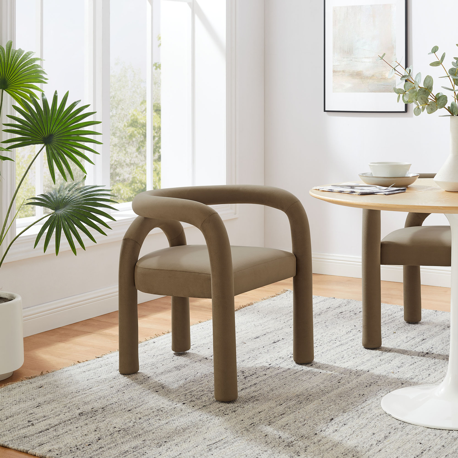 Astrid Dining Chair in Camel