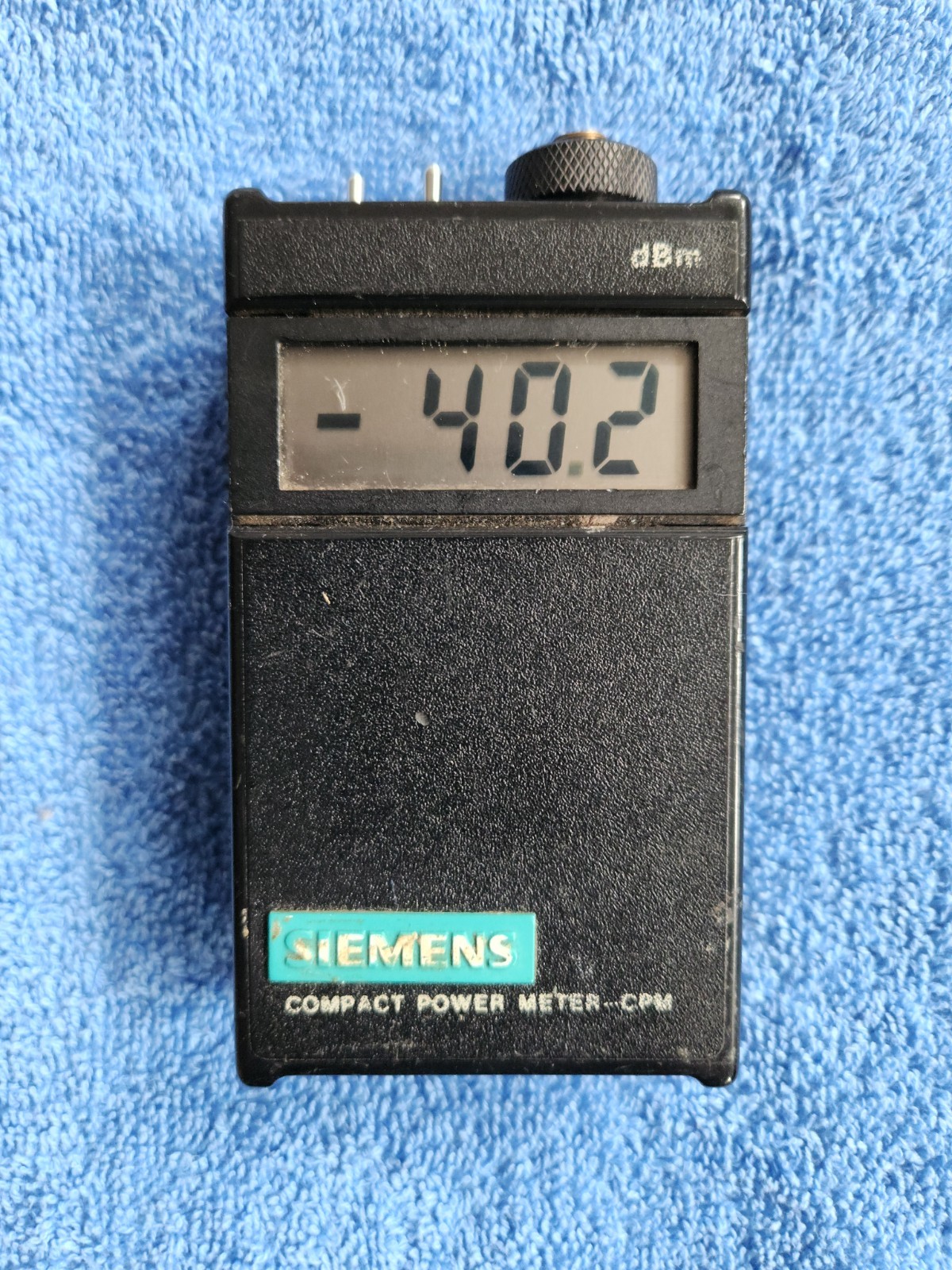 Siemens CPM Compact Power Meter 1300/1550 Siecor Fiber Optic