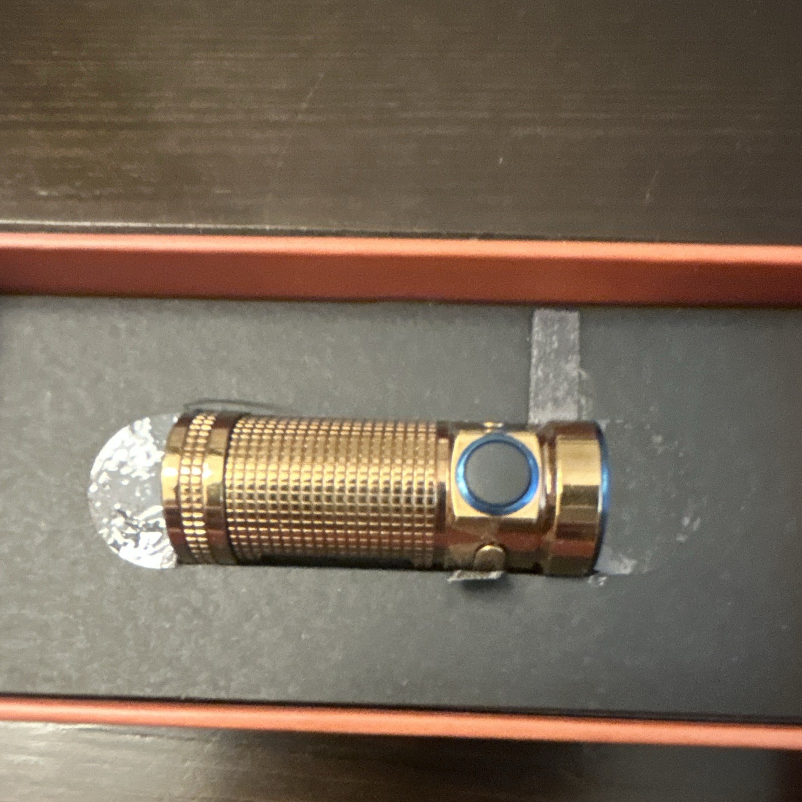 Olight S Mini Baton Cu Copper Flashlight - Rose Gold - Limited Edition
