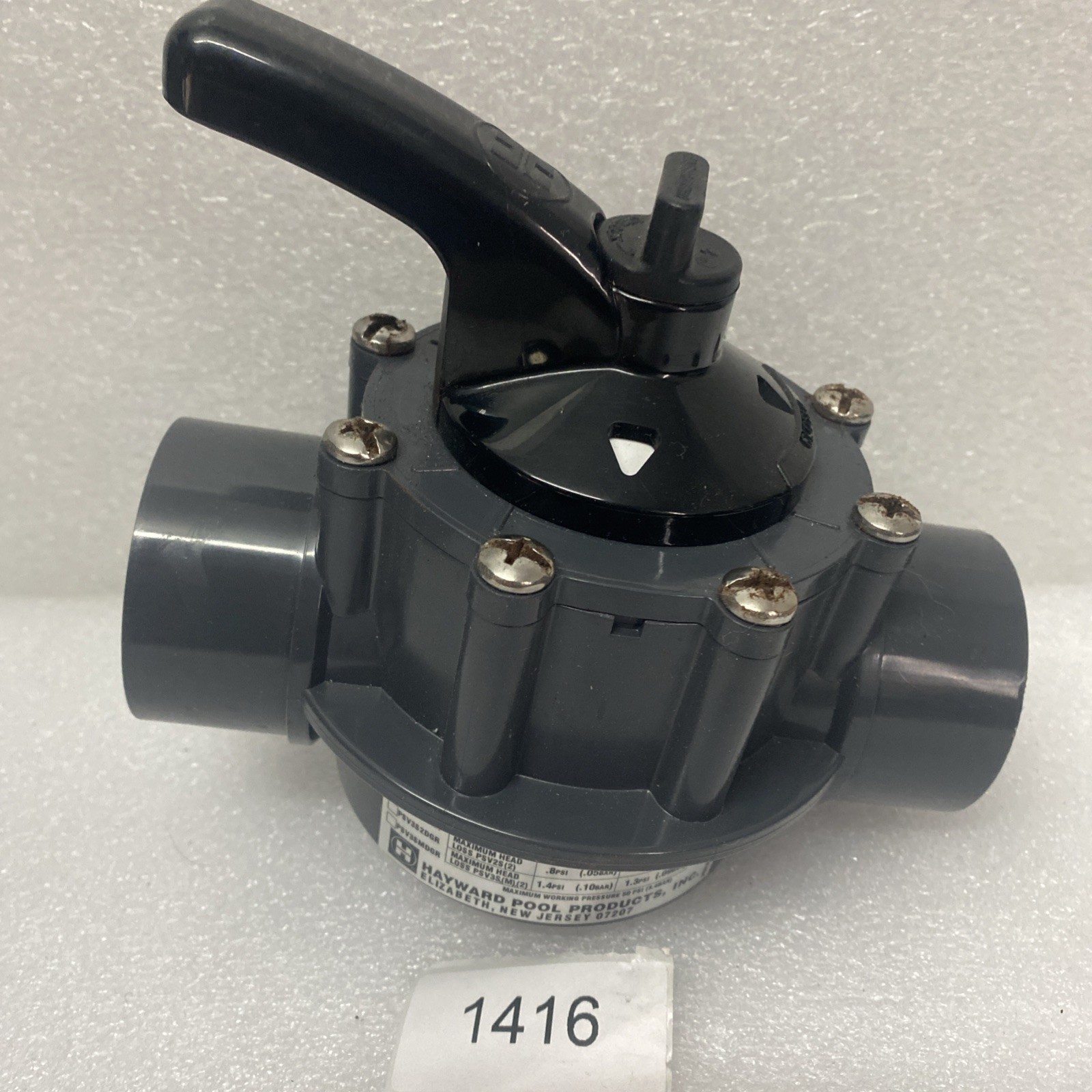 Pvc 2 Port 1.5-2 Diverter Valve : PSV2SDGR