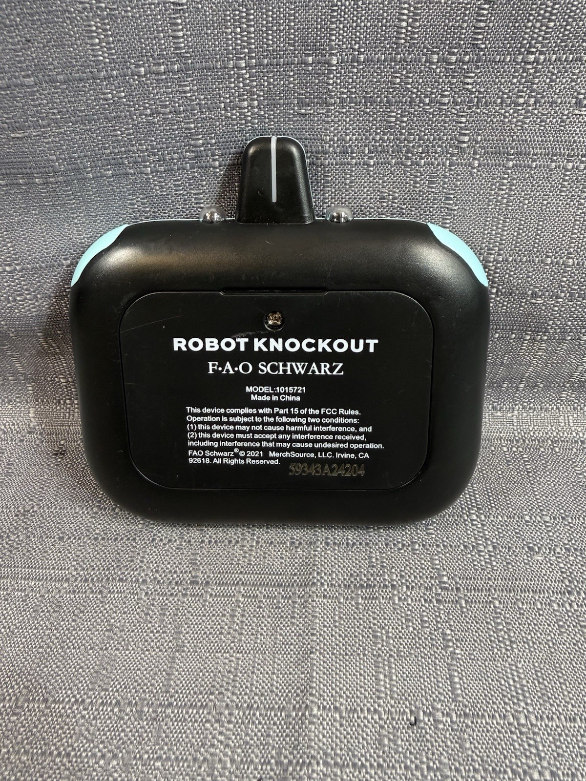 Robot Knockout FAO Schwartz Blue Remote Control Replacement