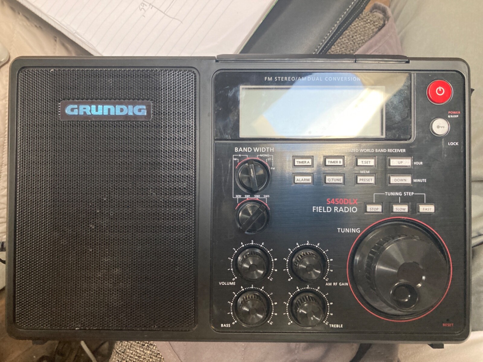 grundig s450dlx field radio