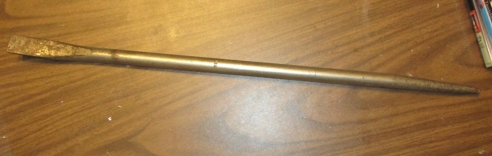 7167 USA 24" Sleaver Bar Pry Bar 1" Flat Head With Blunt Tip