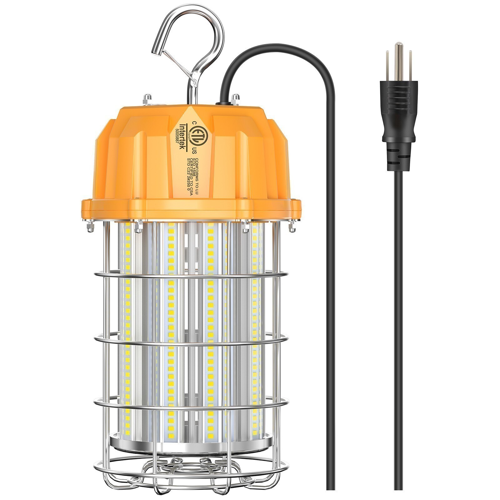 LED Temporary Work Light 150W LED Construction Lights 21000Lm 5000K Jobsite Lamp