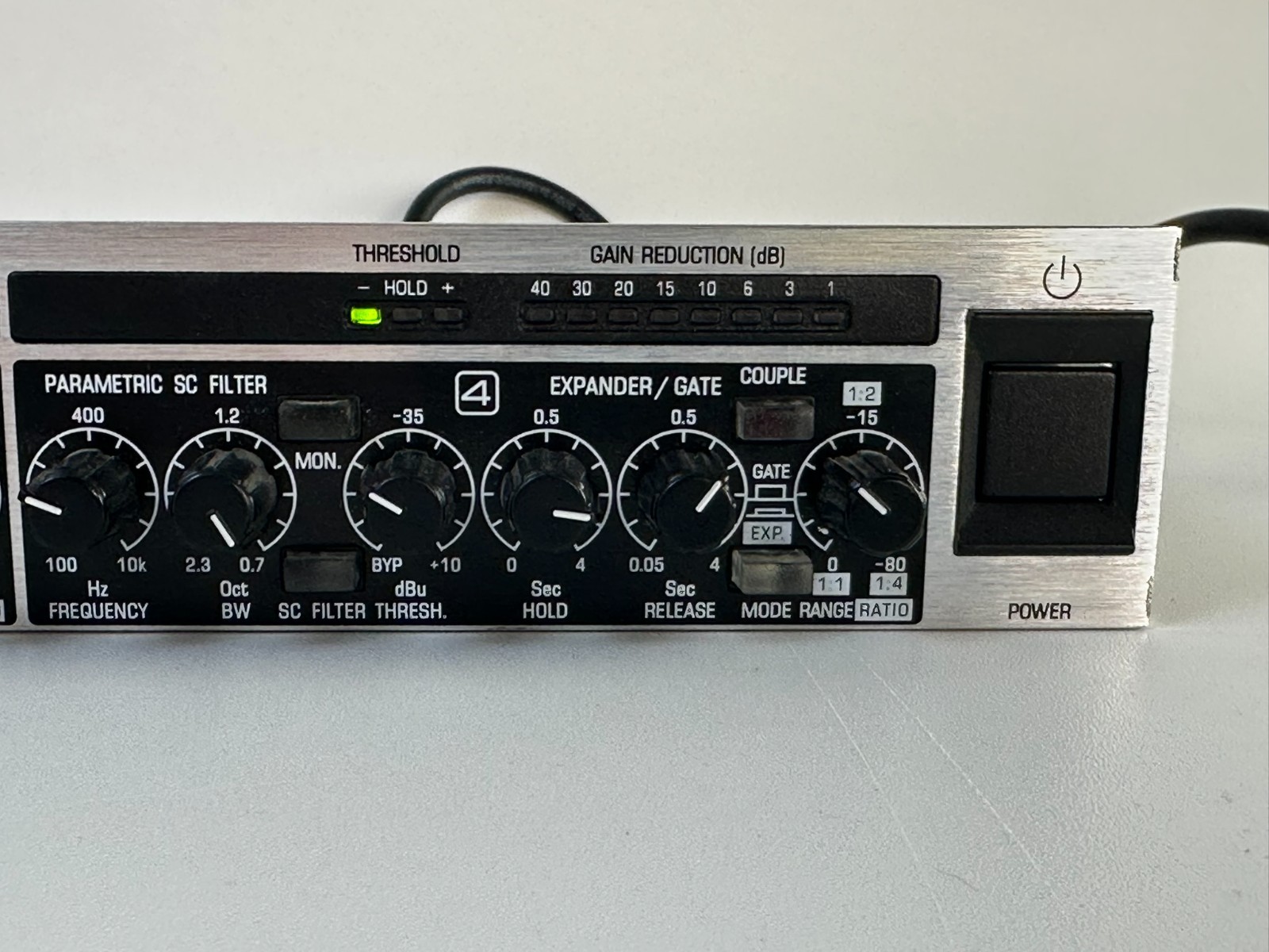 Behringer XR4400 Multigate Pro Quad Expander Gate Rack Audio Processor