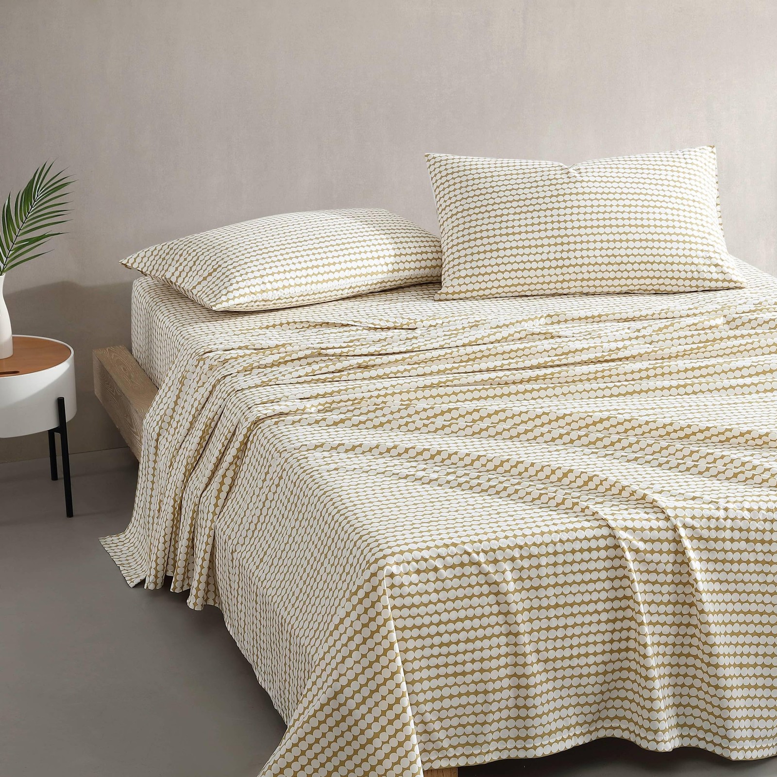 Queen Sheets, Organic Cotton Bedding Set, Luxuriously Soft & Smooth Home Decor,