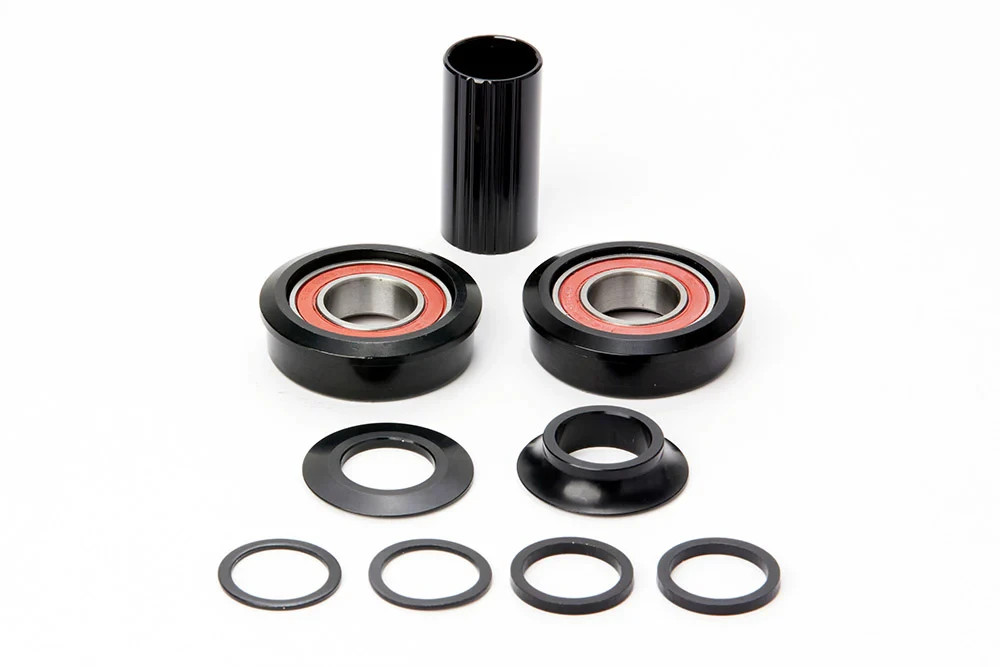 THEORY BMX AMERICAN BOTTOM BRACKET KIT SEALED BEARINGS OLD SCHOOL - BLACK