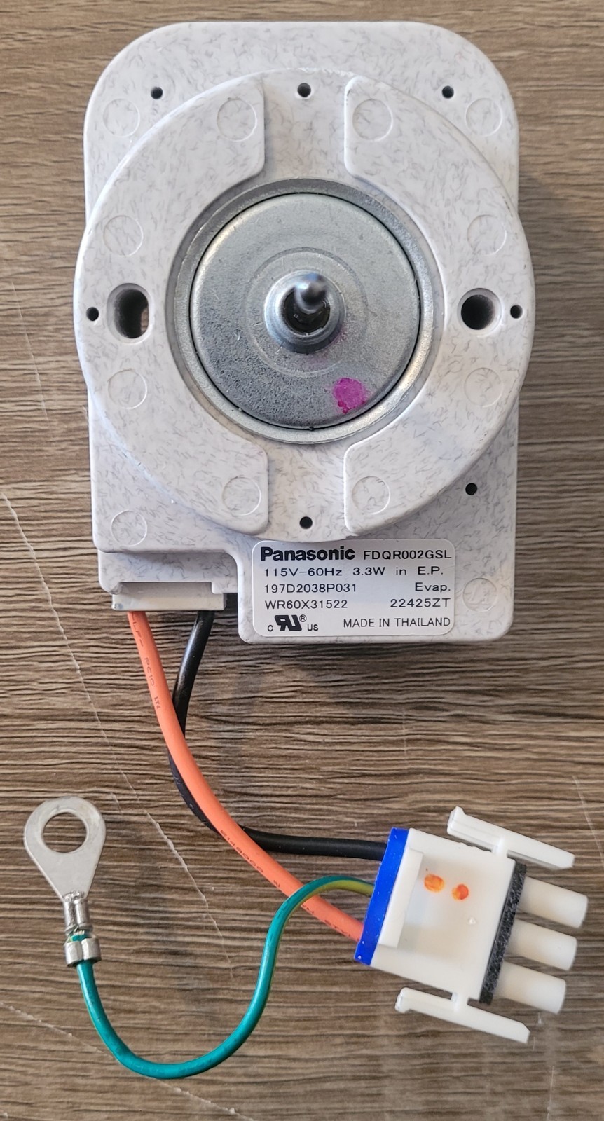 ⚡️ Panasonic Evaporator Fan Motor WR60X31522 ⚡️