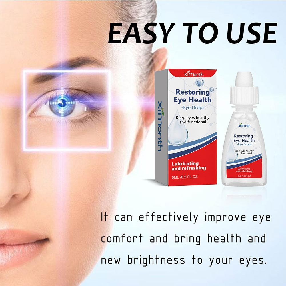 3X Cataract Removal Eye Drop Blurred Improve Vision Restore Relieve Updated