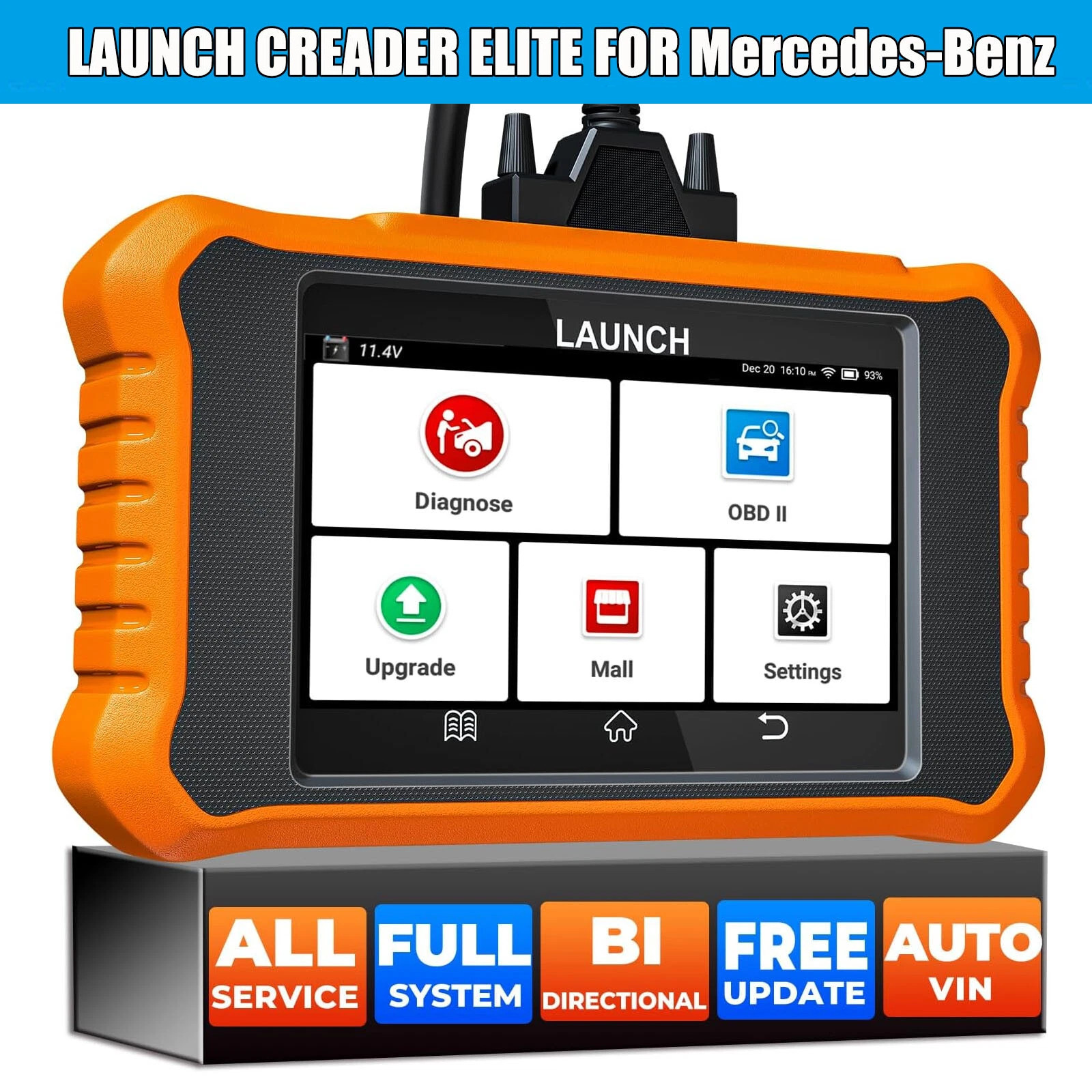 LAUNCH Creader Elite Bidirectional OBD2 Scanner For Mercedes-Benz Sprinter