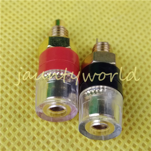2PC Fork Connector Speaker Cable Amplifier Terminal Binding Posts