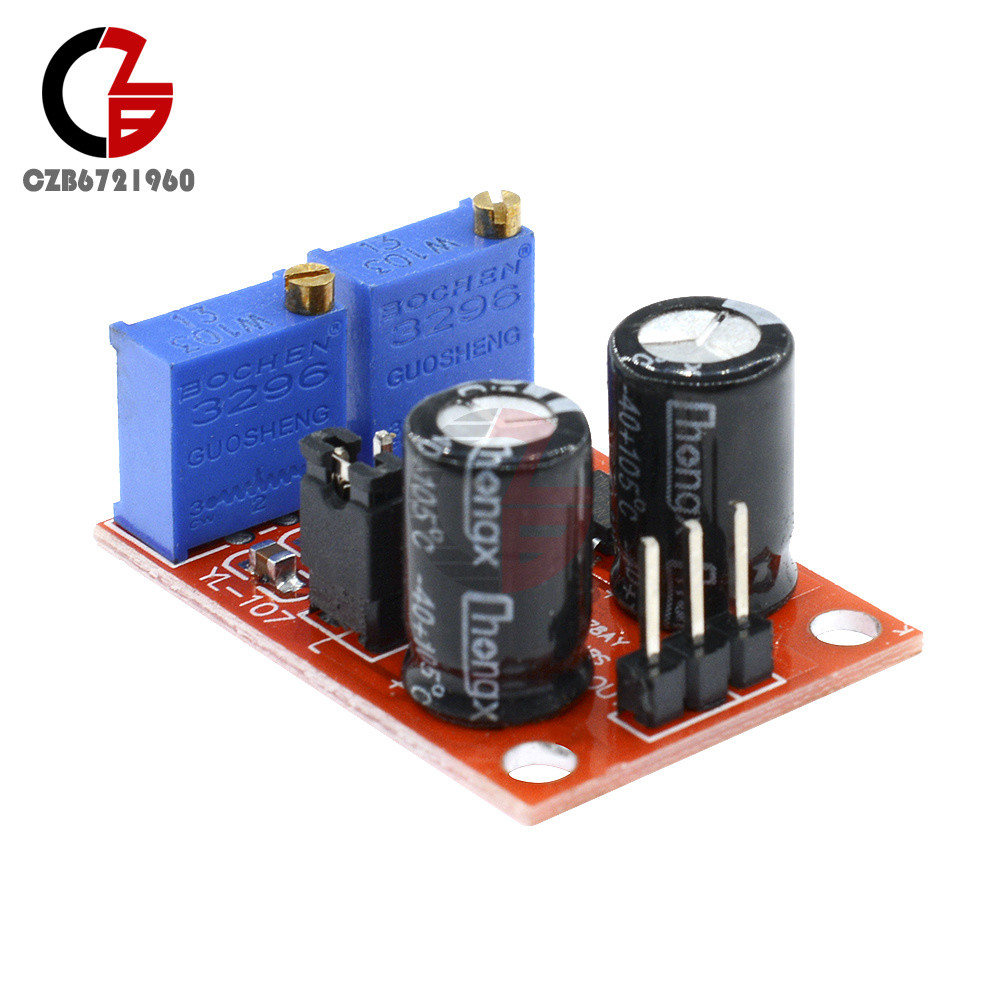 5PCS NE555 Signal Generator Module Frequency Duty Cycle Adjustable Square Wave