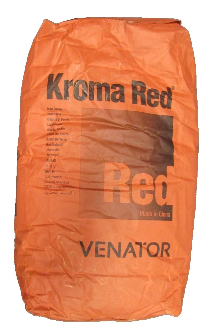 NEW 50lb BAG Kroma Red RO4097 Synthetic Red Iron Oxide Pigment Powder OXERRA
