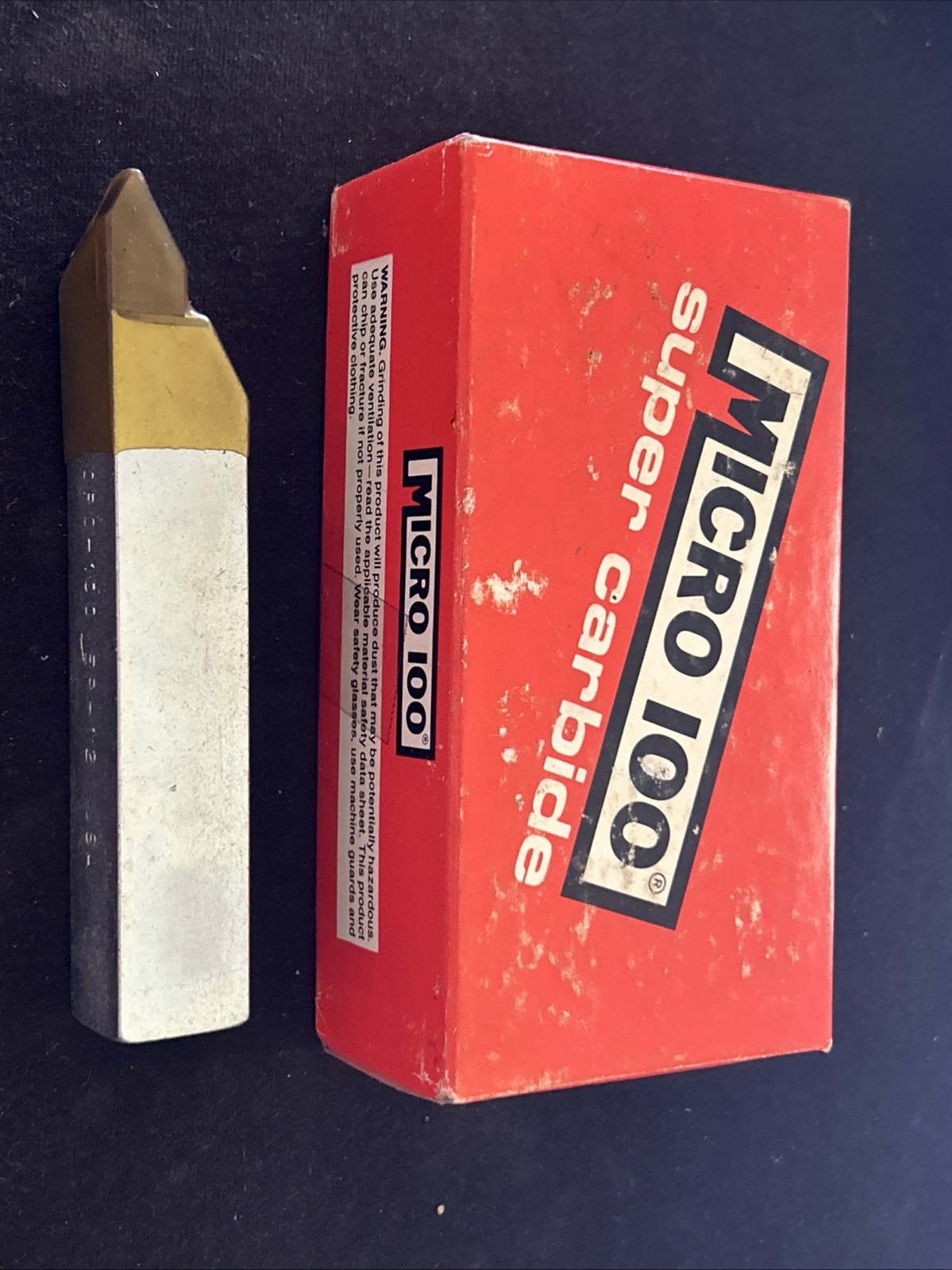 MICRO 100 ER-12 Super Carbide Right Hand Single Point Threading Tool 3/4 X 4-1/2