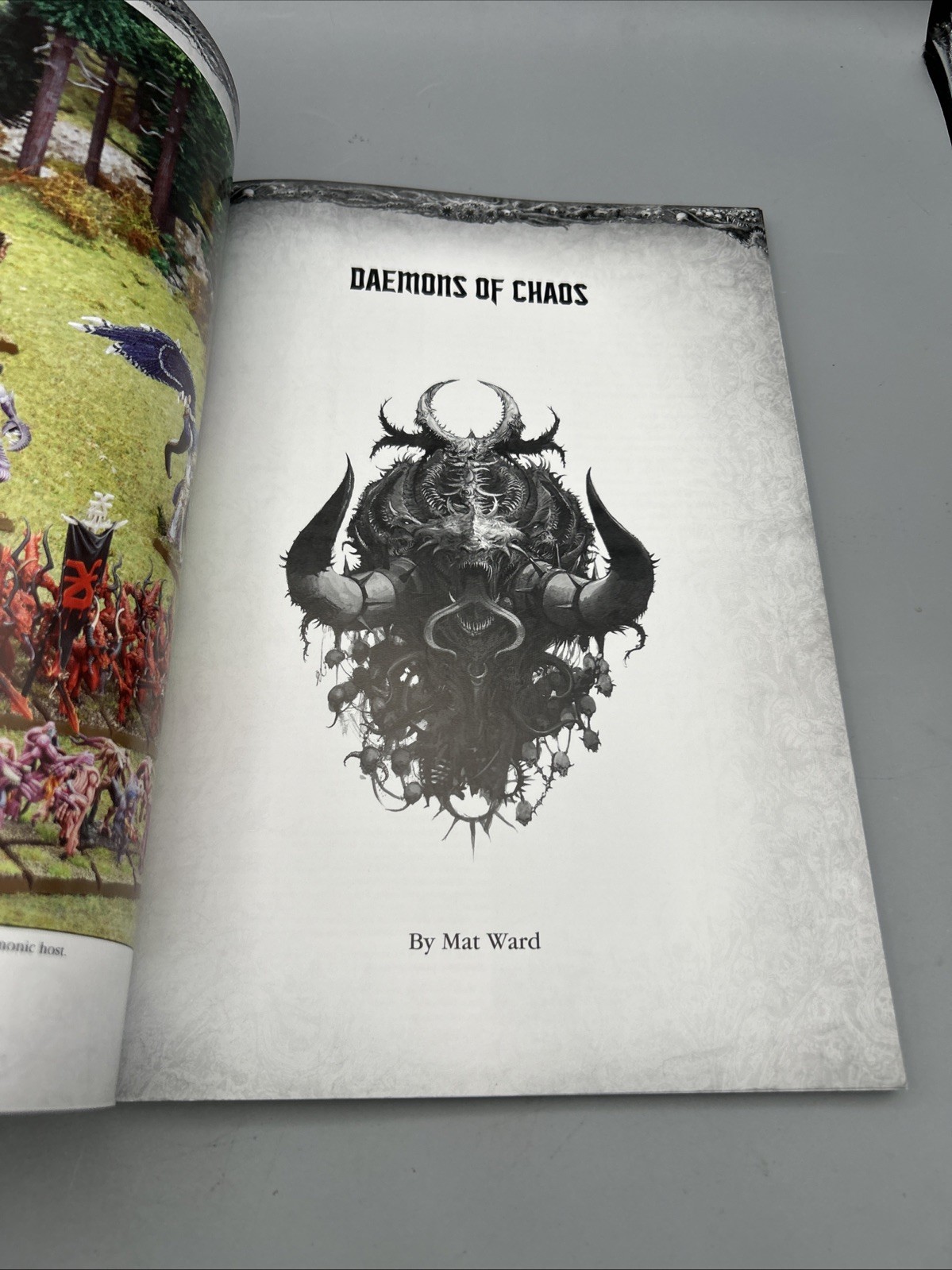 Games Workshop Warhammer DAEMONS OF CHAOS Codex Book 2007