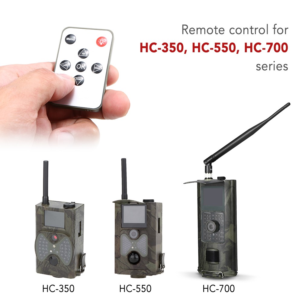 Remote Control For Outdoor Hunting Trail Game Camera HC-300 HC-350 HC-550 HC-700