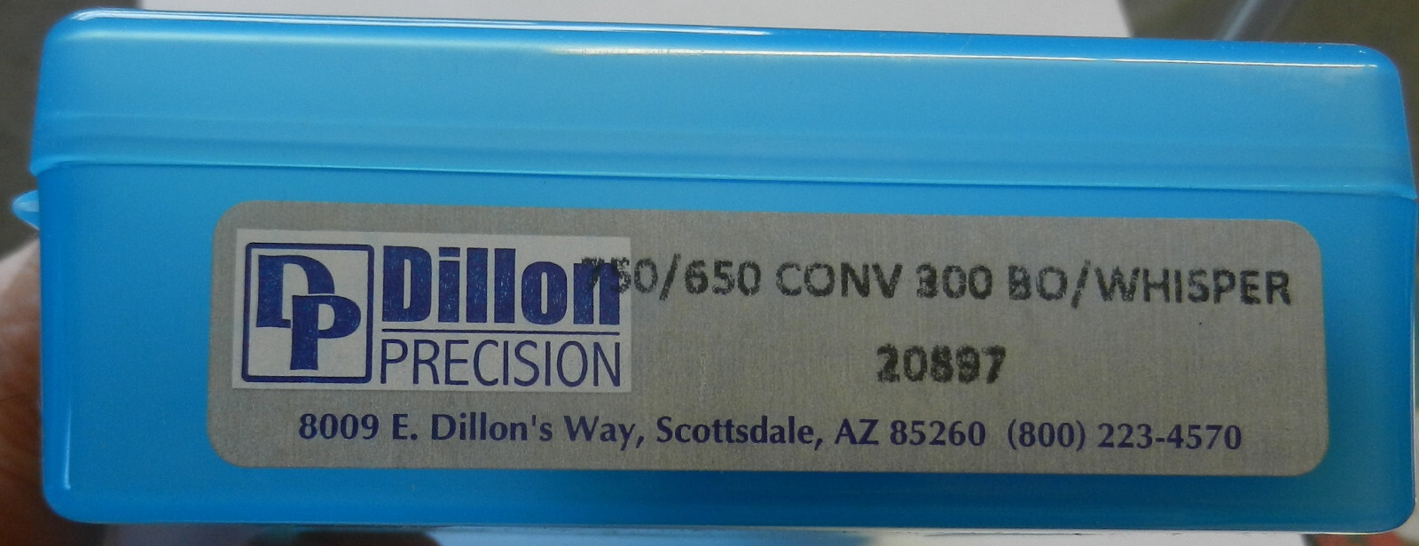 Dillon Precision 650 750 Conversion Kit in SEALED BOX, for 300 AAC;  20897