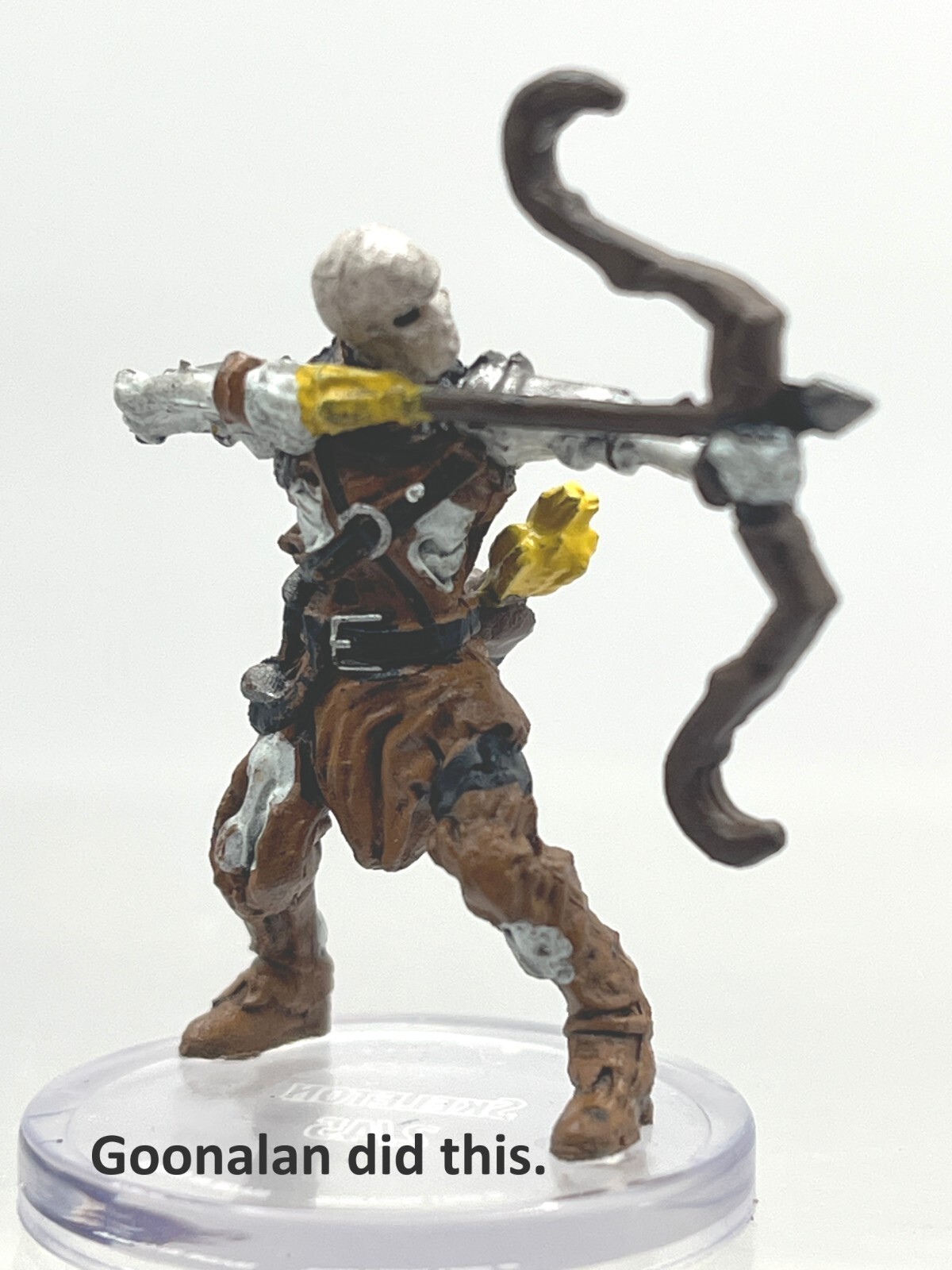 D&D Pathfinder Mini Boneyard 02 Human Skeleton