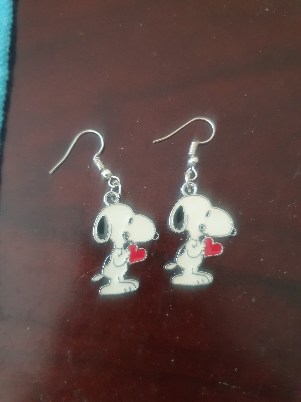vintage snoopy earrings