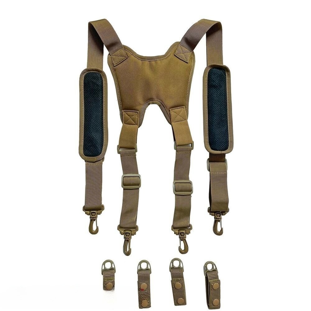 Harness Suspenders 1.5 inch Police Suspenders for Duty Belt