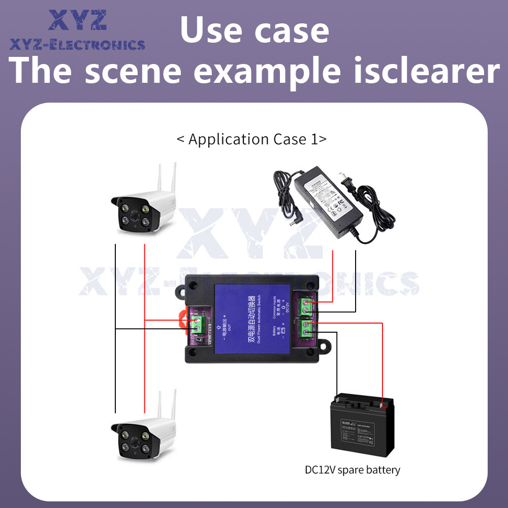 Dual Power Automatic Switcher UPS Emergency Power Failure Auto Transfer Switch