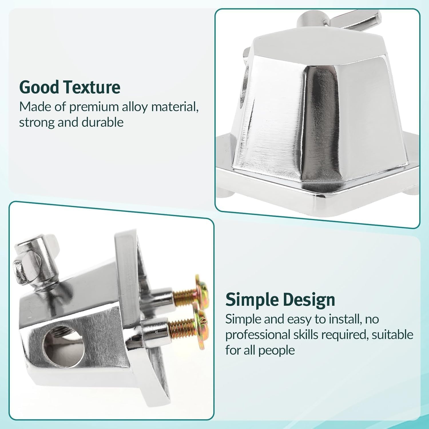 Premium Drum Set, 3Pcs Floor Tom Drum Leg Bracket Mount Practical Drum Set Parts