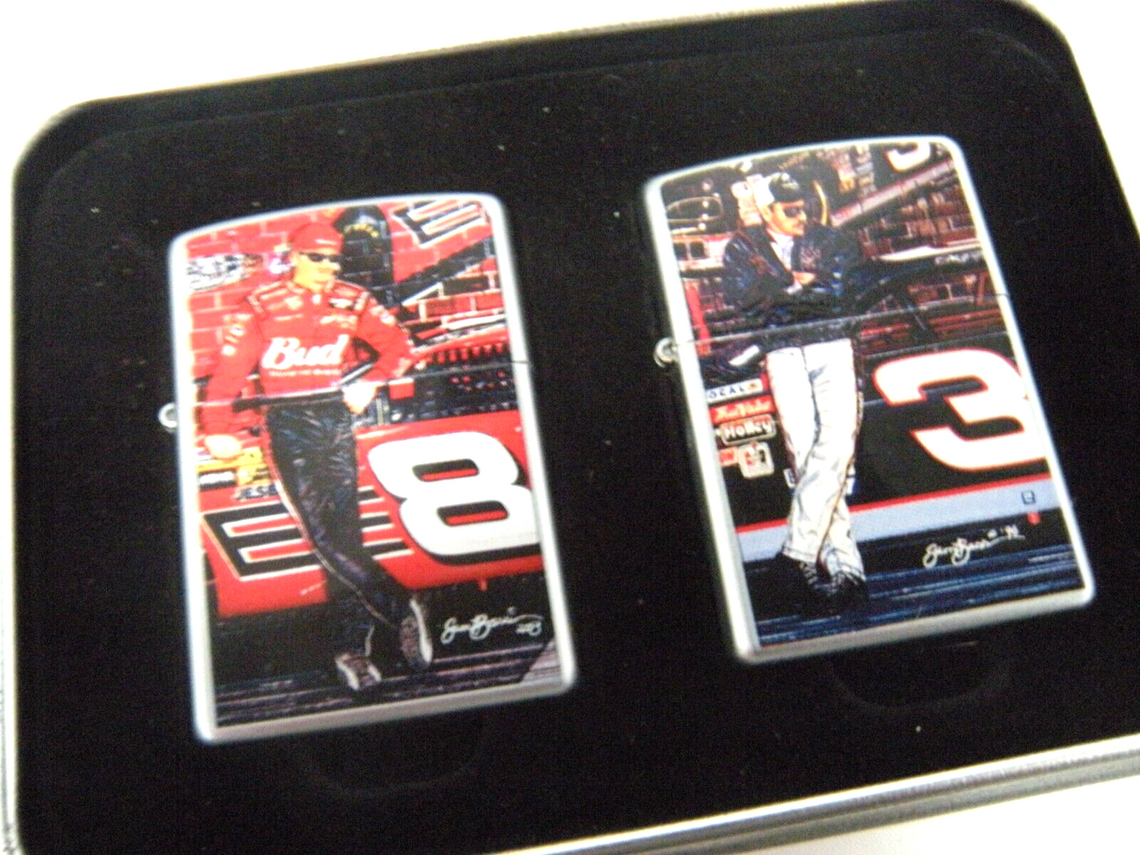 ZIPPO-Ready to rumble-set Sam Bass Signed 331/538