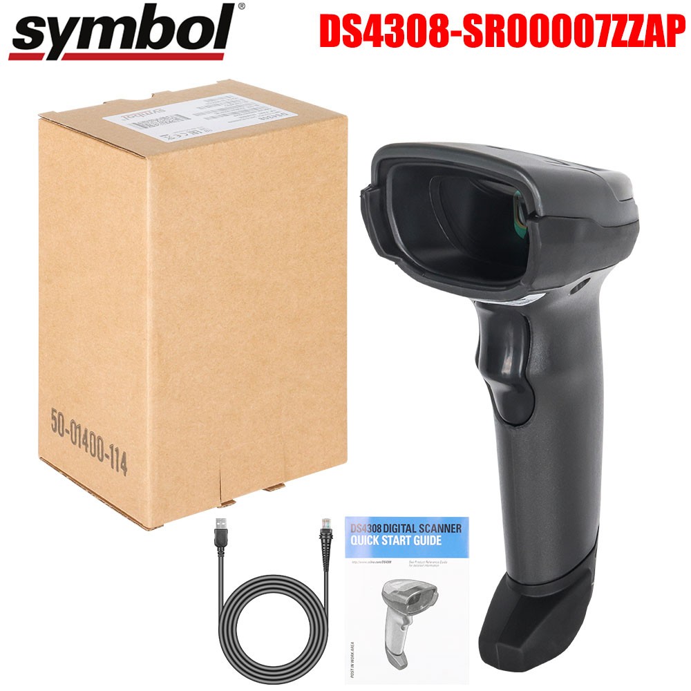 Zebra DS4308-SR00007VZAP 1D/2D Direct Mark Handheld Barcode Reader w/ USB Cable