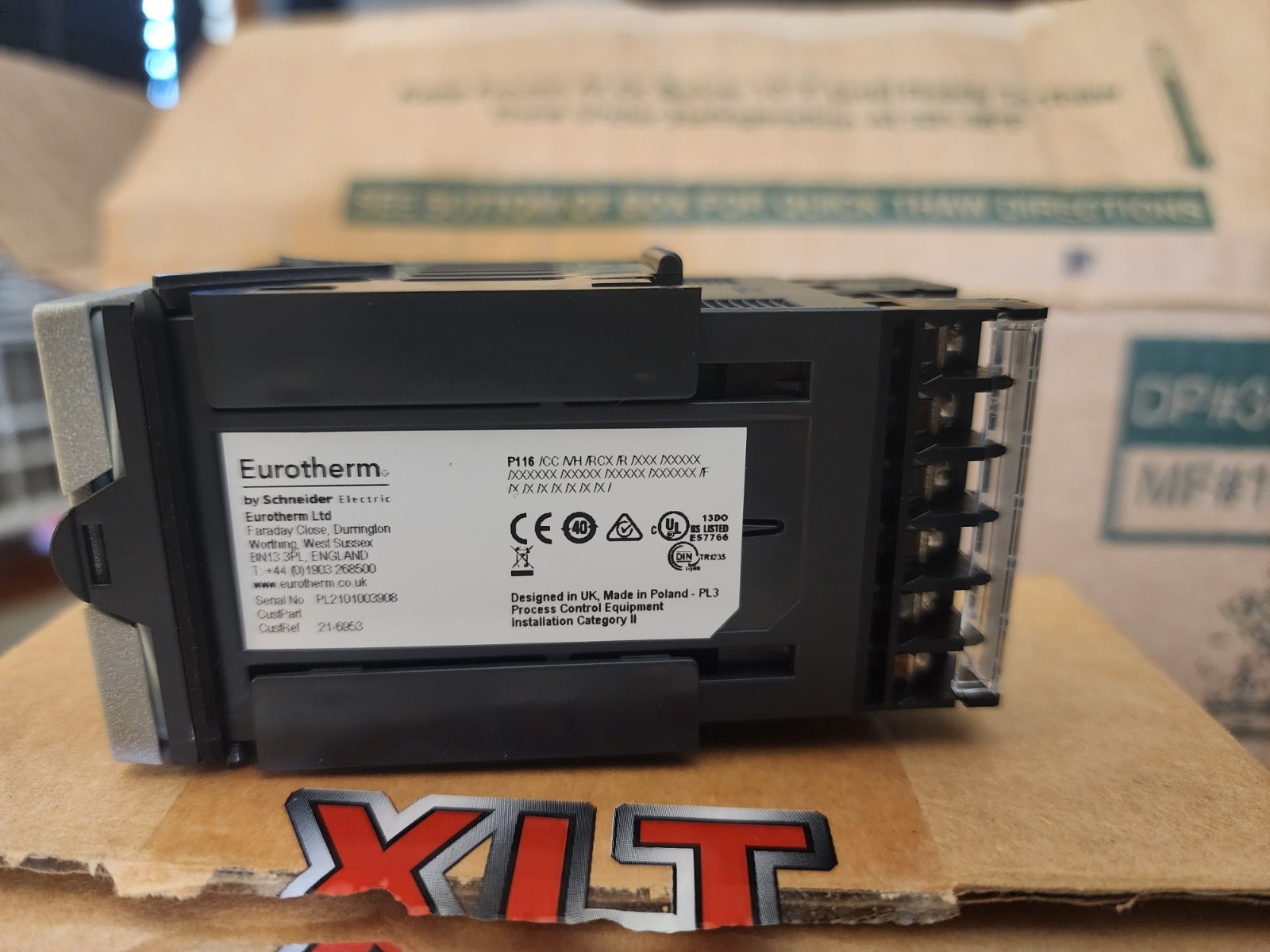XLT Ovens Programmed Temperature Controller
