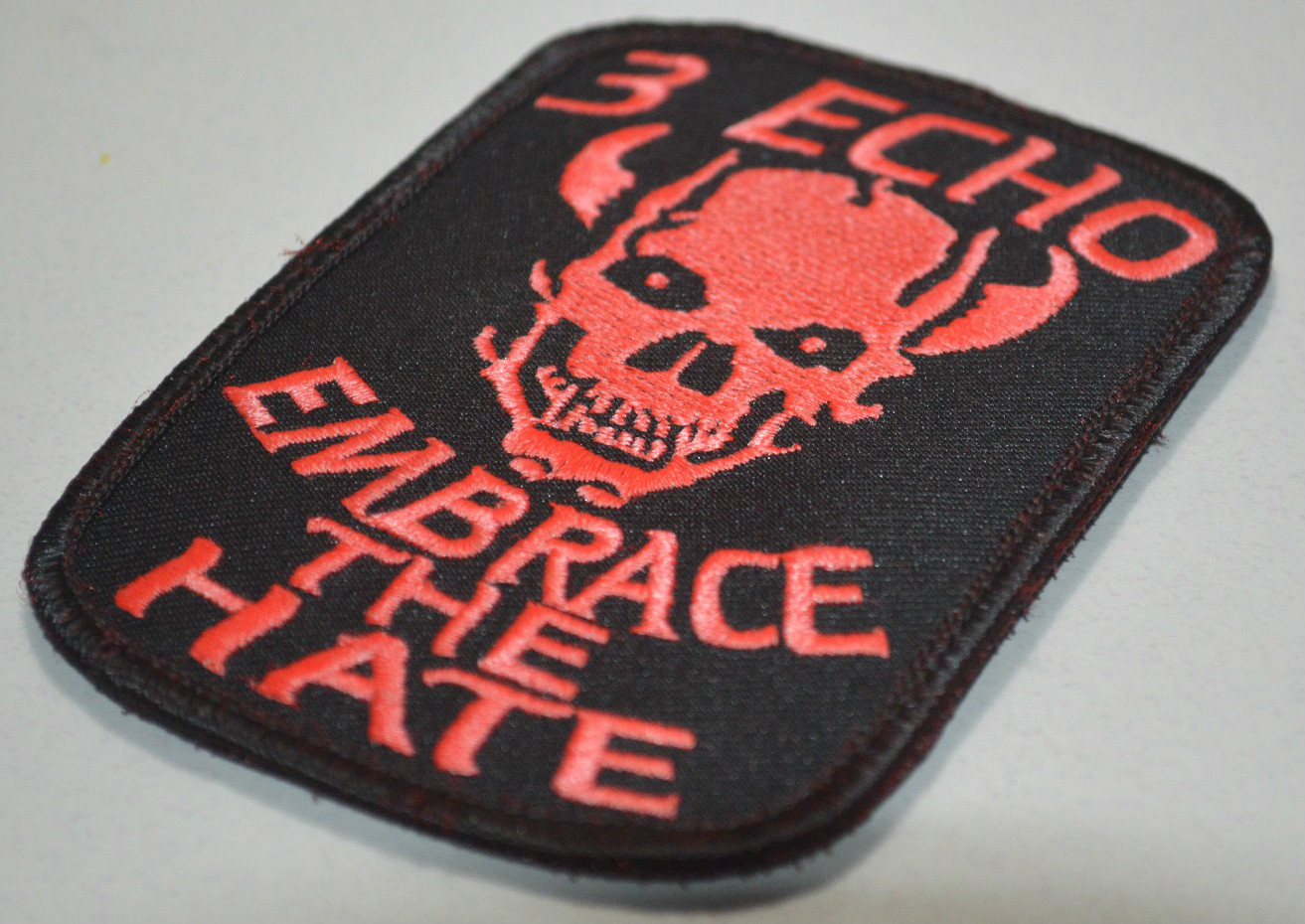 DAESH BASHER JSOC USN NAVY SEAL TEAM RECON vêlkrö PATCH: 3 ECHO EMBRACE THE HATE