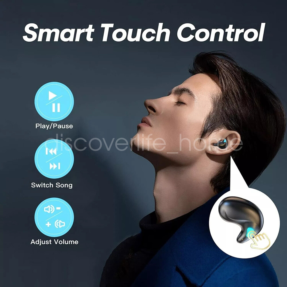 NEW Invisible Earbuds Micro Bluetooth Earbuds Sleep TWS Wireless Earphones Mini