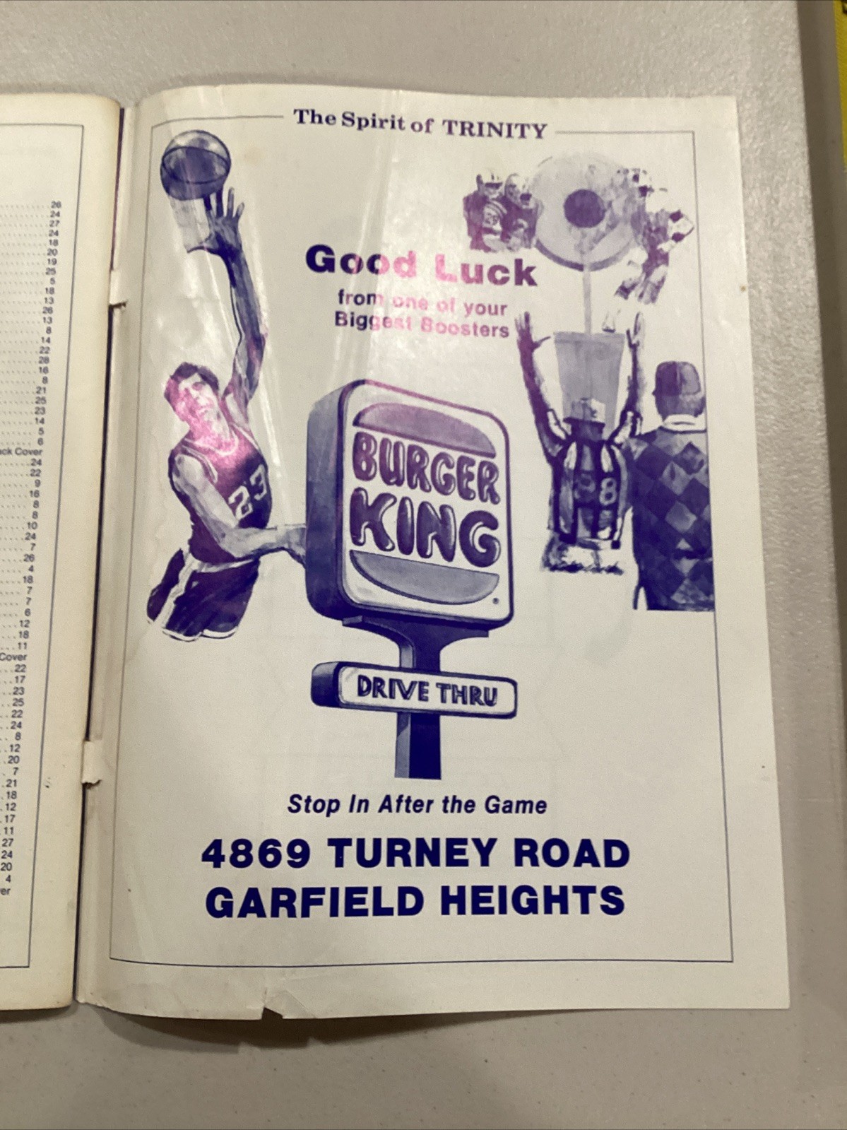 1979 Trinity v Ashtabula Saint John High School Football Program