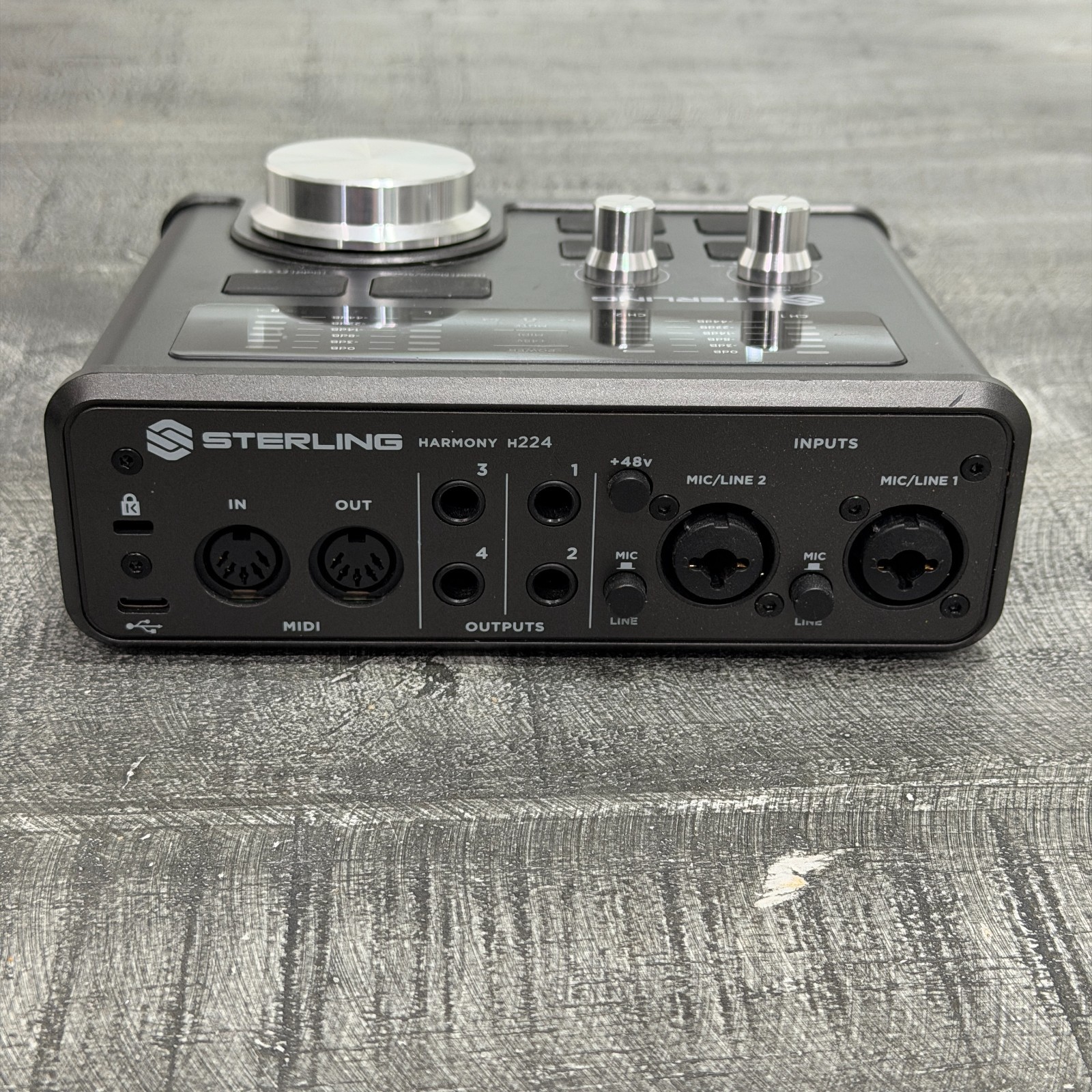 Sterling Harmony H224 USB C Audio Interface UNTESTED (READ DESCRIPTION)