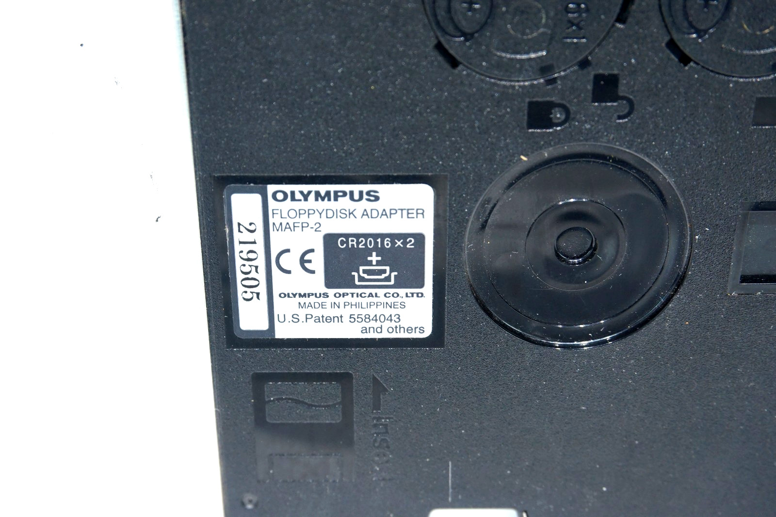 OLYMPUS CAMEDIA FLASH PATH FLOPPY DISK ADAPTER MAFP-2