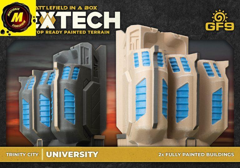 Hextech: Trinity City - University x2 - GF9 HEXT04 - Battletech