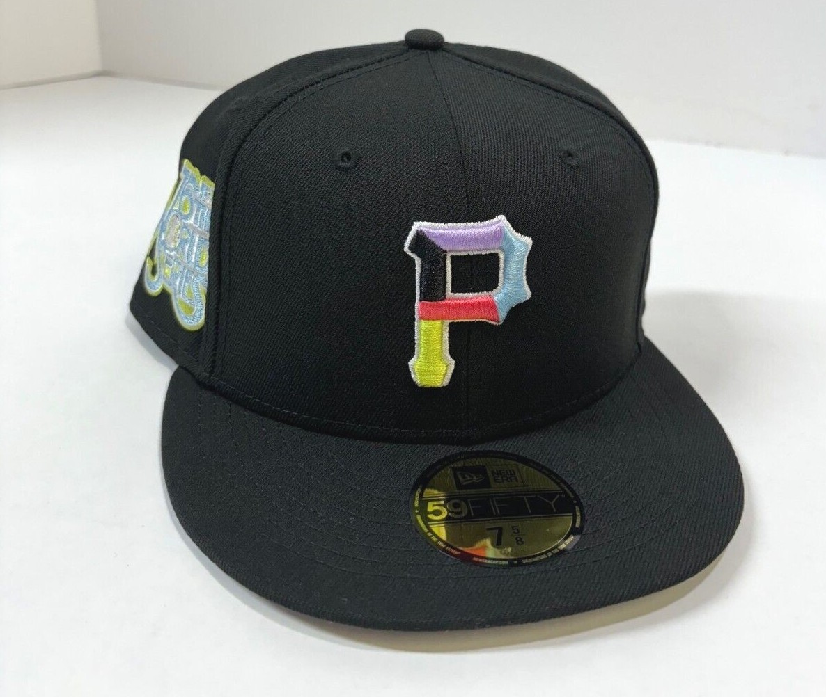 Pittsburgh Pirates MLB NE 76th World Series Color Pack Multi Fitted Hat~Black