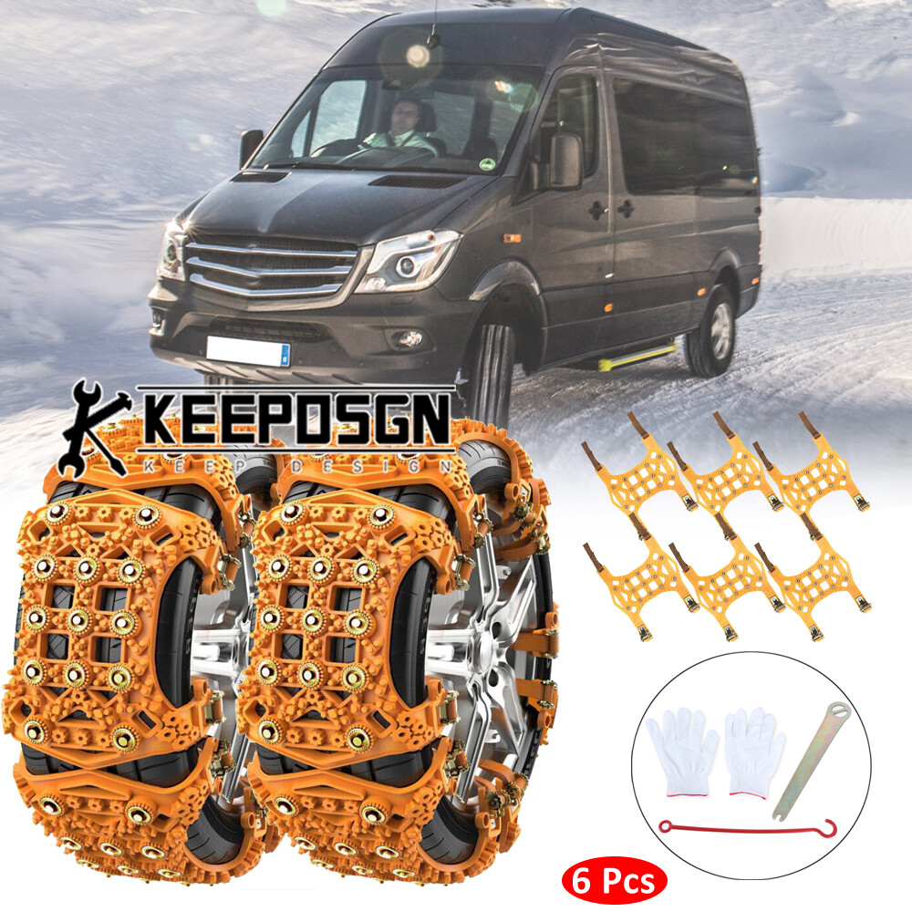 Car Wheel Snow Tire Chain Anti Skid Winter Emergency for Mercedes Benz Sprinter