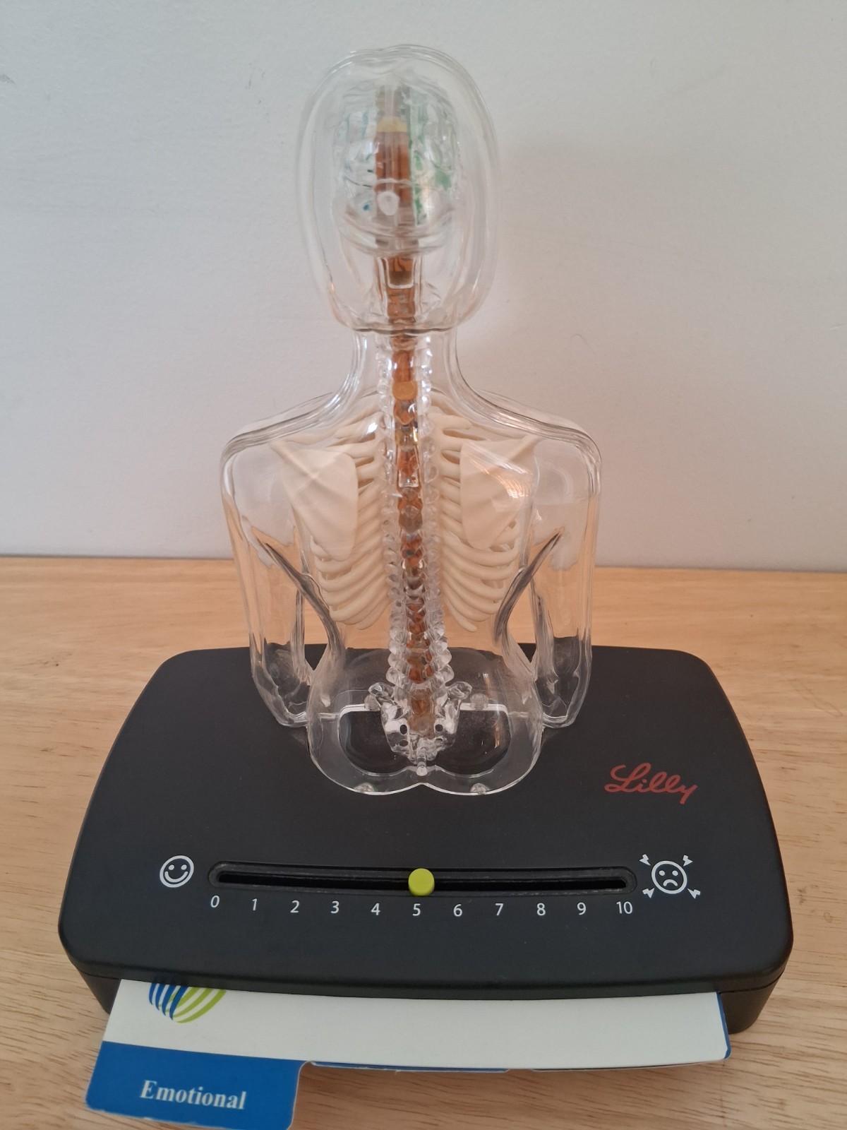 Battery Operated Lighted Medical Device. Lights up Affected Areas by Cards