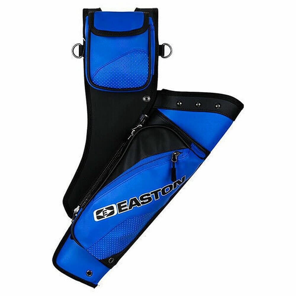 Easton Elite Blue Hip Quiver with Belt RH (728265): NEW, Authentic, Free Ship