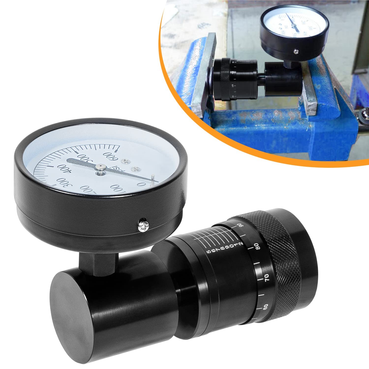 66841 Mini Valve Spring Tester & Measuring Combo with Height Micrometer for Vise