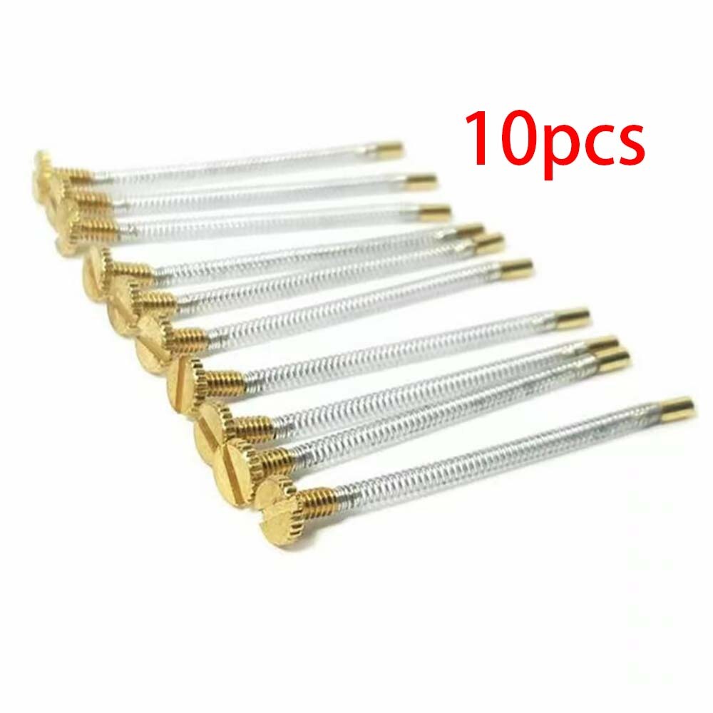 10Pcs Lighter Spring Screws Replacement DIY Cigarette Accessories Metal USA