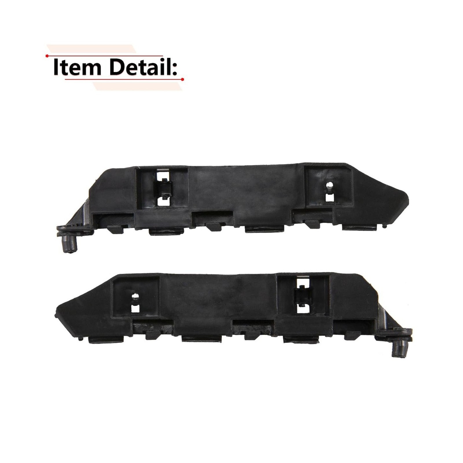 Front Bumper Bracket Fit For Honda Civic 2012-2015 - Dr/Pass Pair