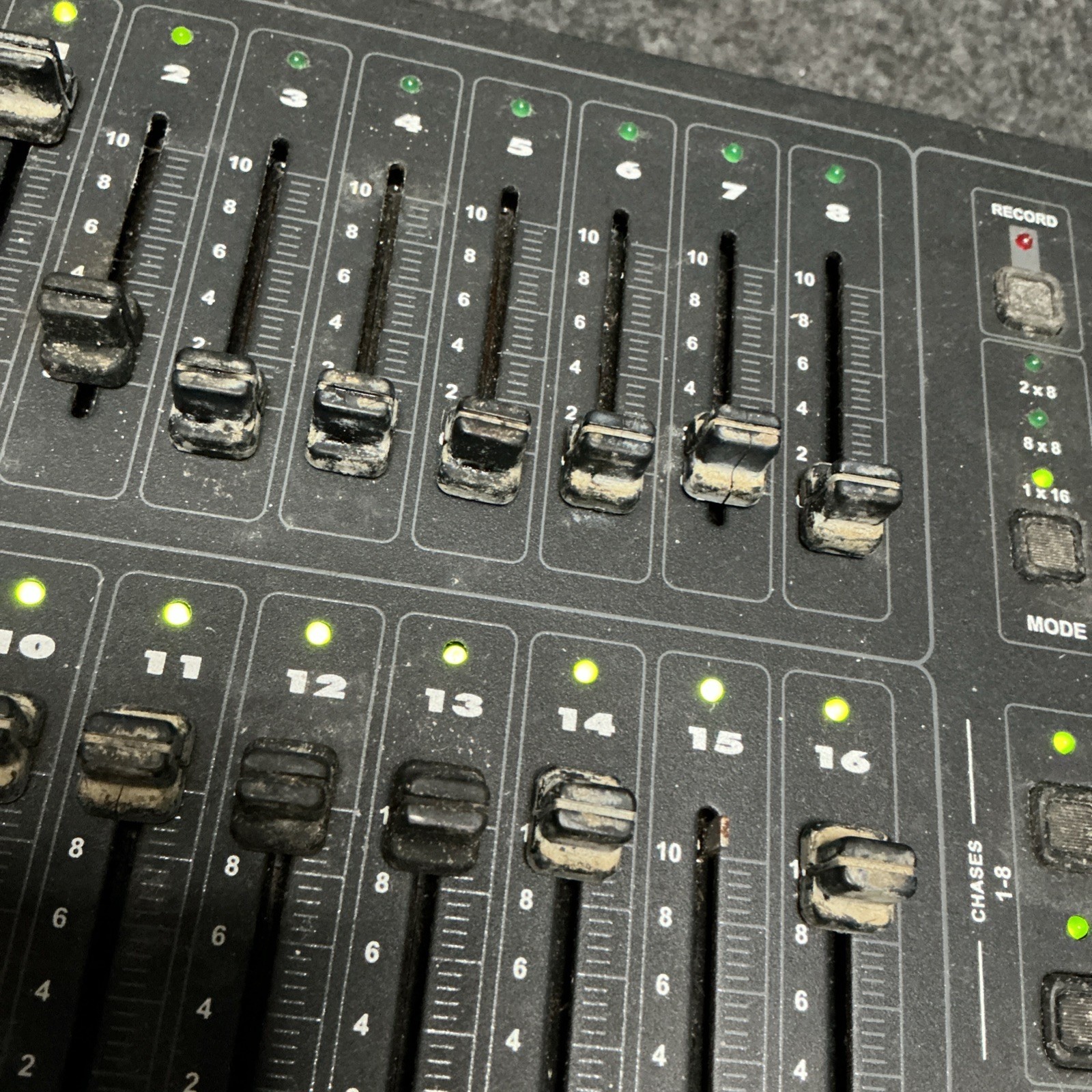 Elation Stage Setter-8 DMX lighting controller console Powers On, Untested