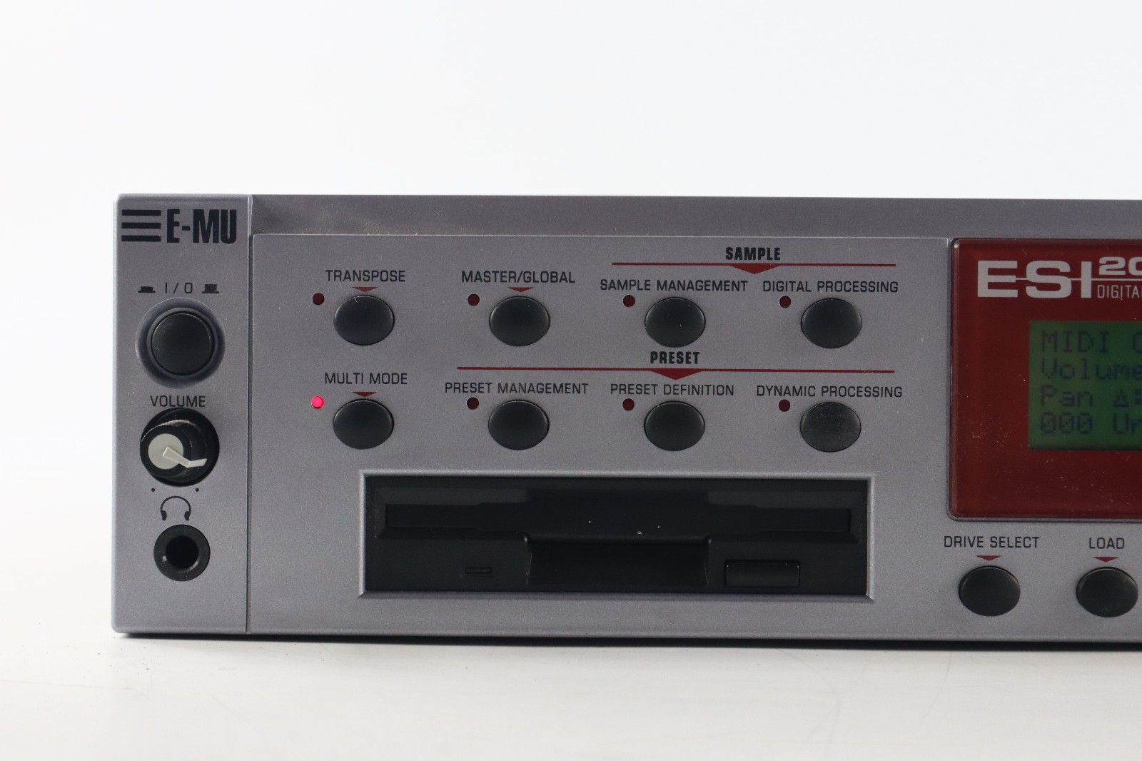 E-MU ESI-2000 Turbo Digital Sampler Working