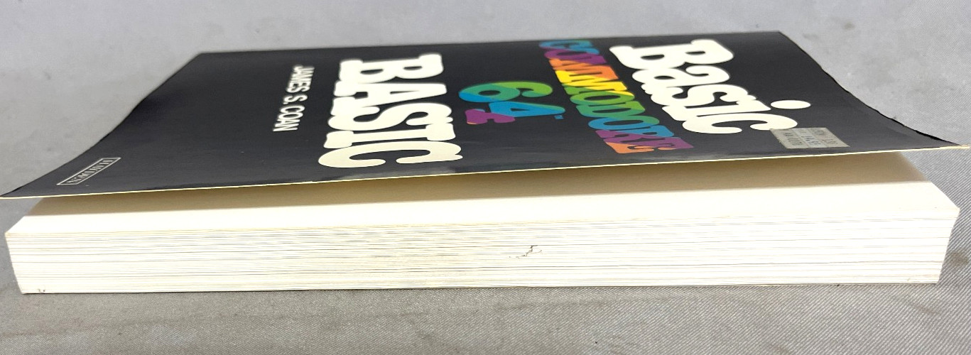 Basic Commmodore 64 BASIC by James S. Coan Hayden Books 1984 programming C=64