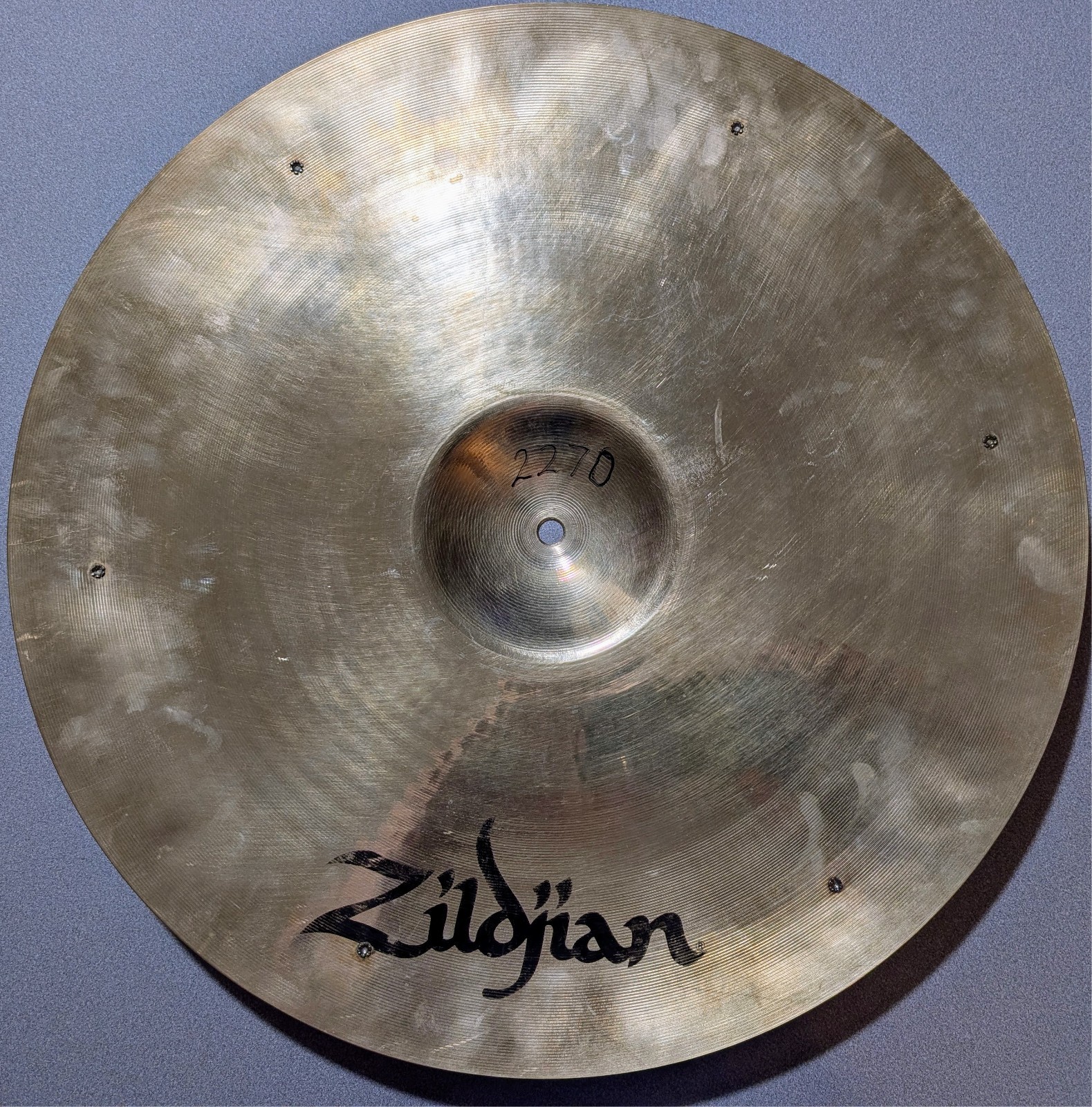 20" Zildjian A Custom Sizzle Ride (2270g) + Zildjian Cymbal Bag