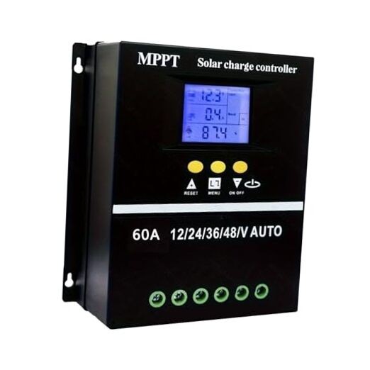 MPPT 12/24/36/48V Solar Charge Controller - 60A