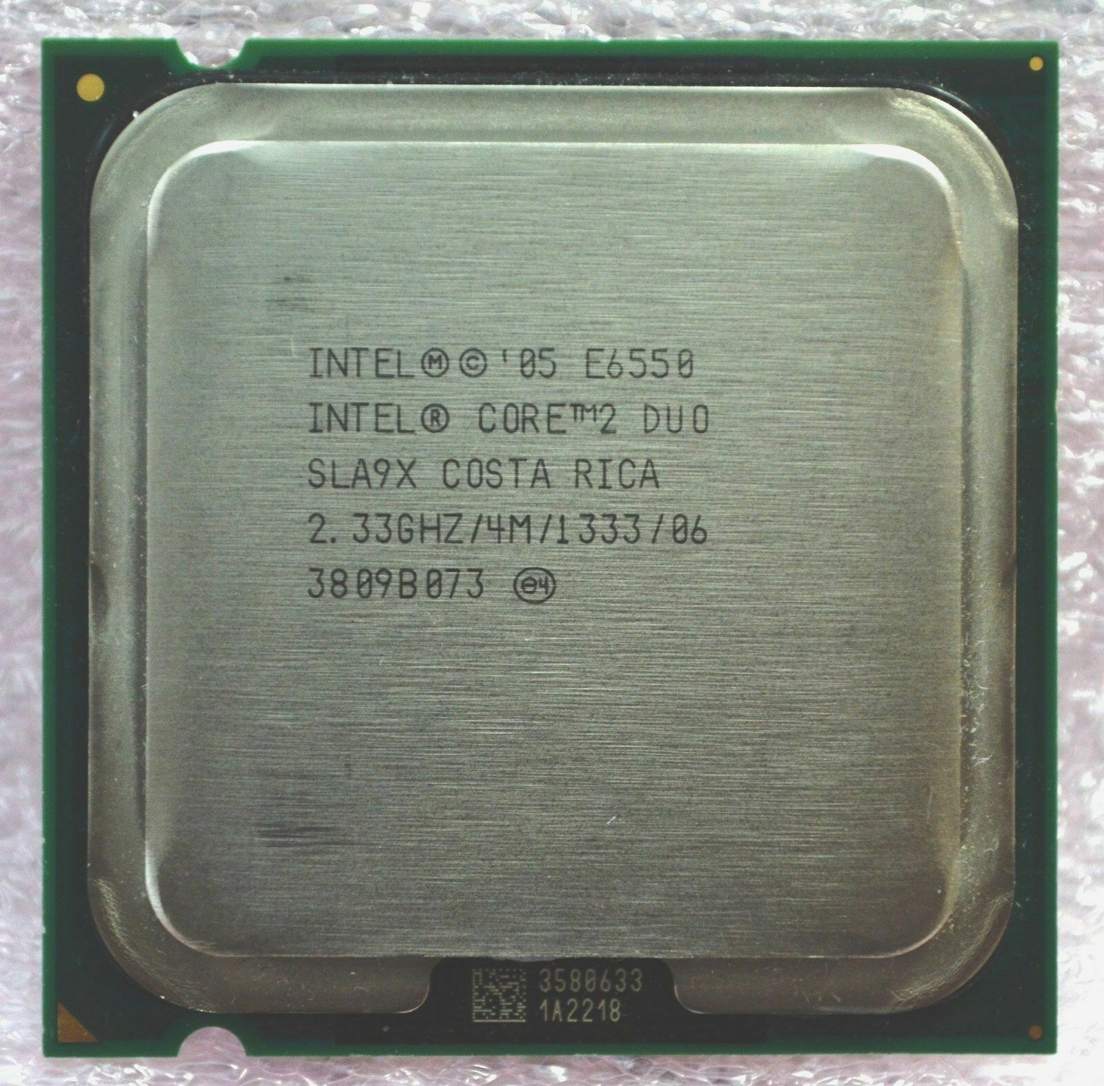 Intel Core 2 Duo E6550 SLA9X 2.33GHz 4MB 1333MHz Dual-Core CPU Desktop Processor